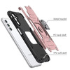 Military Grade Robust Series Dual Layer Hybrid Case with Ring Grip for Samsung Galaxy A36 5G - Rose Gold