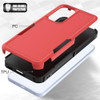 Military Grade TUFF Hybrid Armor Case for Samsung Galaxy A36 5G - Red