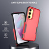 Military Grade TUFF Hybrid Armor Case for Samsung Galaxy A36 5G - Red