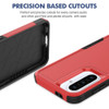 Military Grade TUFF Hybrid Armor Case for Samsung Galaxy A36 5G - Red