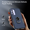 Military Grade TUFF Shockproof Hybrid Armor Case with Ring Grip for Samsung Galaxy A36 5G - Blue