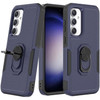Military Grade TUFF Shockproof Hybrid Armor Case with Ring Grip for Samsung Galaxy A36 5G - Blue