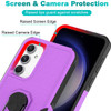 Military Grade TUFF Shockproof Hybrid Armor Case with Ring Grip for Samsung Galaxy A36 5G - Purple