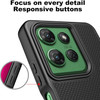 TotalDefense Hybrid Case for Motorola Moto G 2025 - Black