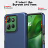 TotalDefense Hybrid Case for Motorola Moto G 2025 - Blue