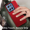 TotalDefense Hybrid Case for Motorola Moto G Power 2025 - Red