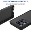 Military Grade TUFF Hybrid Armor Case for Motorola Moto G 2025 - Black