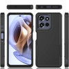 Military Grade TUFF Hybrid Armor Case for Motorola Moto G 2025 - Black
