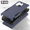 Military Grade TUFF Hybrid Armor Case for Motorola Moto G Power 2025 - Blue