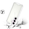 Shockproof Fusion Shield Tough Snap-on Case for Samsung Galaxy A36 5G - Clear