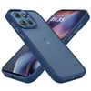 Optical Grade Acrylic Transparent Case for Motorola Moto G 2025 - Blue