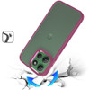 Optical Grade Acrylic Transparent Case for Motorola Moto G Power 2025 - Burgundy