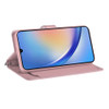 Extra Series Essential Leather Wallet Stand Case for Samsung Galaxy A36 5G - Rose Gold