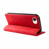 Leather Folio Wallet Case for iPhone 16e - Red
