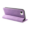 Leather Folio Wallet Case for iPhone 16e - Purple