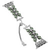 Pearl and Diamond Bracelet Band for Apple Watch 49mm / 46mm / 45mm / 44mm - Olive Green