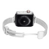 Braided Mesh Stainless Steel Band for Apple Watch 49mm / 46mm / 45mm / 44mm - Silver