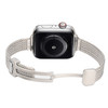 Braided Mesh Stainless Steel Band for Apple Watch 49mm / 46mm / 45mm / 44mm - Starlight