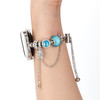 Gemstone Charm Pendant Bracelet Band for Apple Watch 42mm / 41mm / 40mm - Light Blue