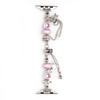 Gemstone Charm Pendant Bracelet Band for Apple Watch 42mm / 41mm / 40mm - Pink