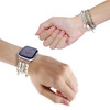 Love Pendant Beads Ornaments Bracelet Band for Apple Watch 42mm / 41mm / 40mm - Pink