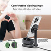 2-in-1 Foldable MagSafe Magnetic Wireless Charging Station for iPhone and Watch - Black