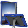Shockproof Rugged Hybrid Armor Case with Kickstand for iPad Pro 13-inch (M4) - Blue