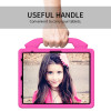 Kids Friendly Drop Resistant Case with Handle and Stand for iPad iPad Air 11-inch (M3/M2) - Hot Pink