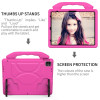 Kids Friendly Drop Resistant Case with Handle and Stand for iPad iPad Air 11-inch (M3/M2) - Hot Pink