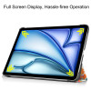 Smart Leather Folio Hybrid Case for iPad Air 11-inch (M3/M2) - Butterfly