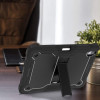 Shockproof Rugged Hybrid Armor Case with Kickstand for iPad Air 11-inch (M3/M2) - Black