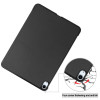 Smart Leather Folio Hybrid Case for iPad Air 13-inch (M3/M2) - Black