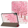 Smart Leather Folio Hybrid Case for iPad Air 13-inch (M3/M2) - Sakura Floral