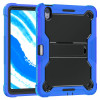 Shockproof Rugged Hybrid Armor Case with Kickstand for iPad Air 13-inch (M3/M2) - Blue