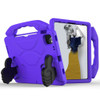 Kids Friendly Drop Resistant Case with Handle and Stand for iPad Pro 11-inch (M4) - Purple