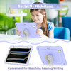 Butterfly Series Military Grade Shockproof Hybrid Case with Adjustable Wings for iPad Pro 11-inch (M4) - Purple