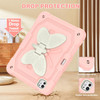 Butterfly Series Military Grade Shockproof Hybrid Case with Adjustable Wings for iPad Pro 11-inch (M4) - Rose Gold