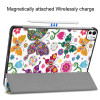 Smart Leather Folio Hybrid Case for iPad Pro 11-inch (M4) - Butterfly