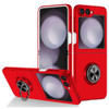 Slim Protective Cover with Ring Grip for Samsung Galaxy Z Flip 6 - Red