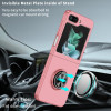 Slim Protective Cover with Ring Grip for Samsung Galaxy Z Flip 6 - Pink