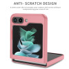 Slim Protective Cover with Ring Grip for Samsung Galaxy Z Flip 6 - Pink