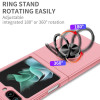 Slim Protective Cover with Ring Grip for Samsung Galaxy Z Flip 6 - Pink