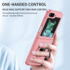 Slim Protective Cover with Ring Grip for Samsung Galaxy Z Flip 6 - Pink