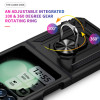 Ring Grip Hybrid Case for Samsung Galaxy Z Flip 6 - Black