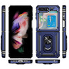 Ring Grip Hybrid Case for Samsung Galaxy Z Flip 6 - Blue
