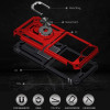 Ring Grip Hybrid Case for Samsung Galaxy Z Flip 6 - Red
