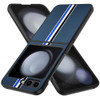 Carbon Fiber Series Protective Cover for Samsung Galaxy Z Flip 6 - Blue