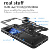 Ring Holder Case for Samsung Galaxy Z Flip 6 - Black