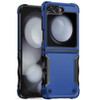 Military Grade Shockproof Hybrid Armor Case for Samsung Galaxy Z Flip 6 - Blue
