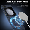 Slim Protective Cover with MagSafe Magnetic Ring for Samsung Galaxy Z Flip 6 - Blue